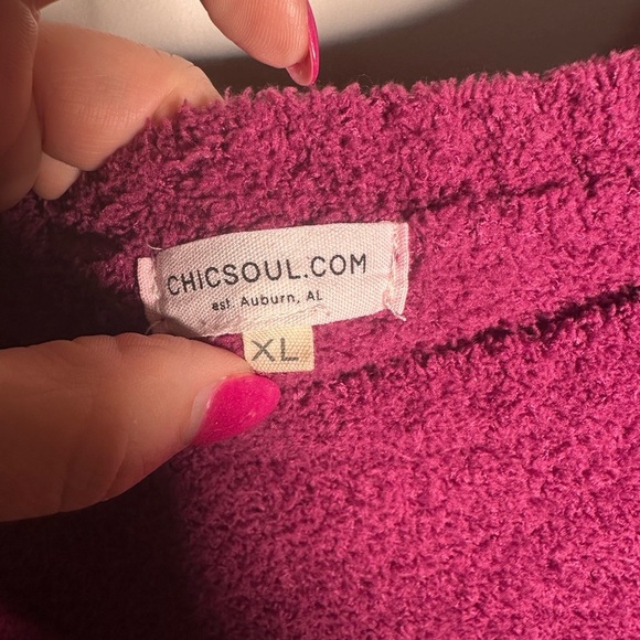 Chic Soul- Series of Notes sweater XL - Picture 3 of 6